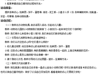 美术：厨房里的点心